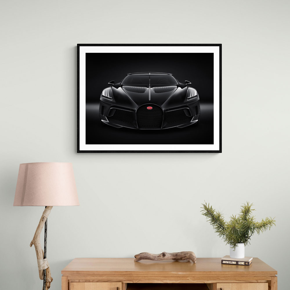 Bugatti La Voiture Noire Black Wall Art