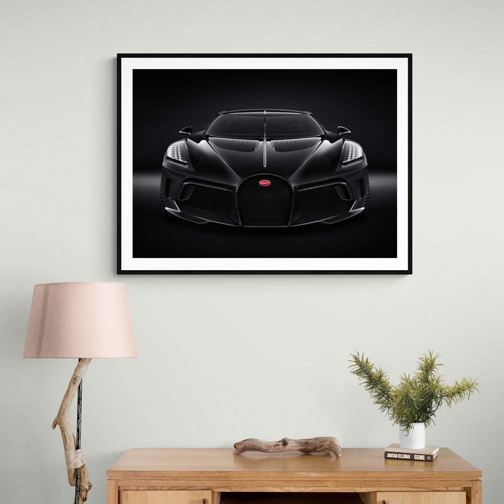 Bugatti La Voiture Noire Black Wall Art