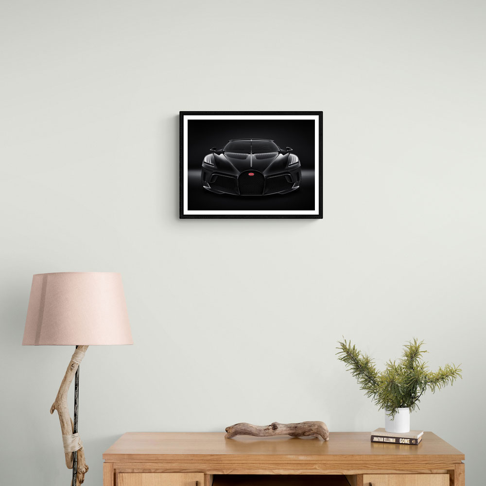 Bugatti La Voiture Noire Black Wall Art