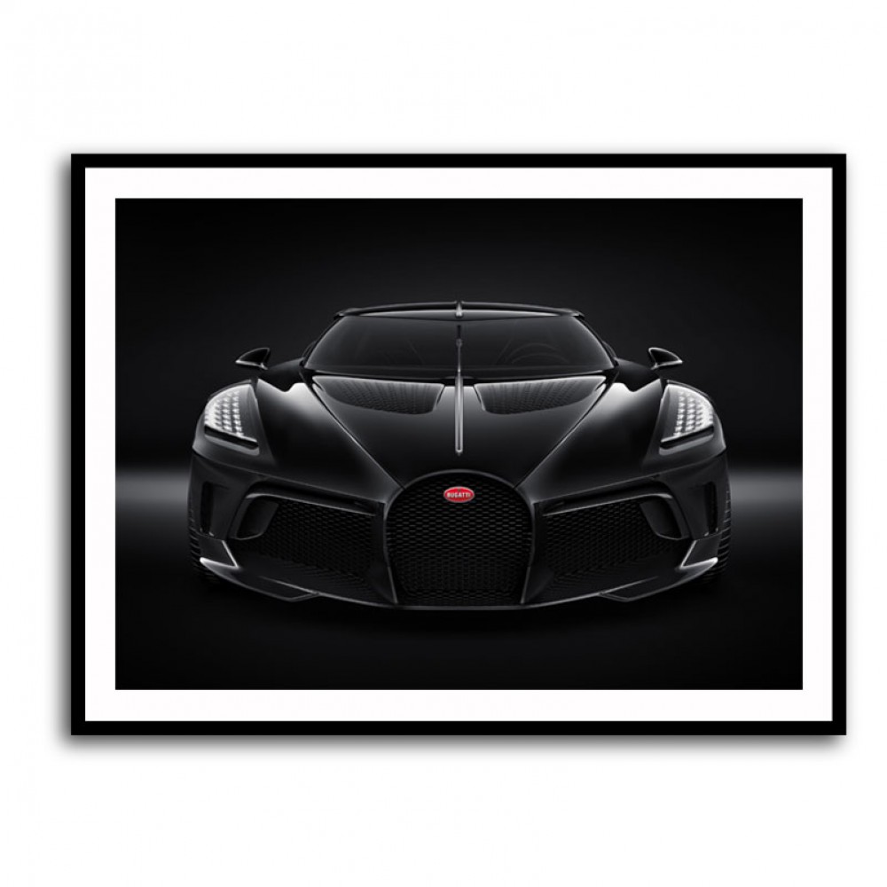 Bugatti La Voiture Noire Black Wall Art