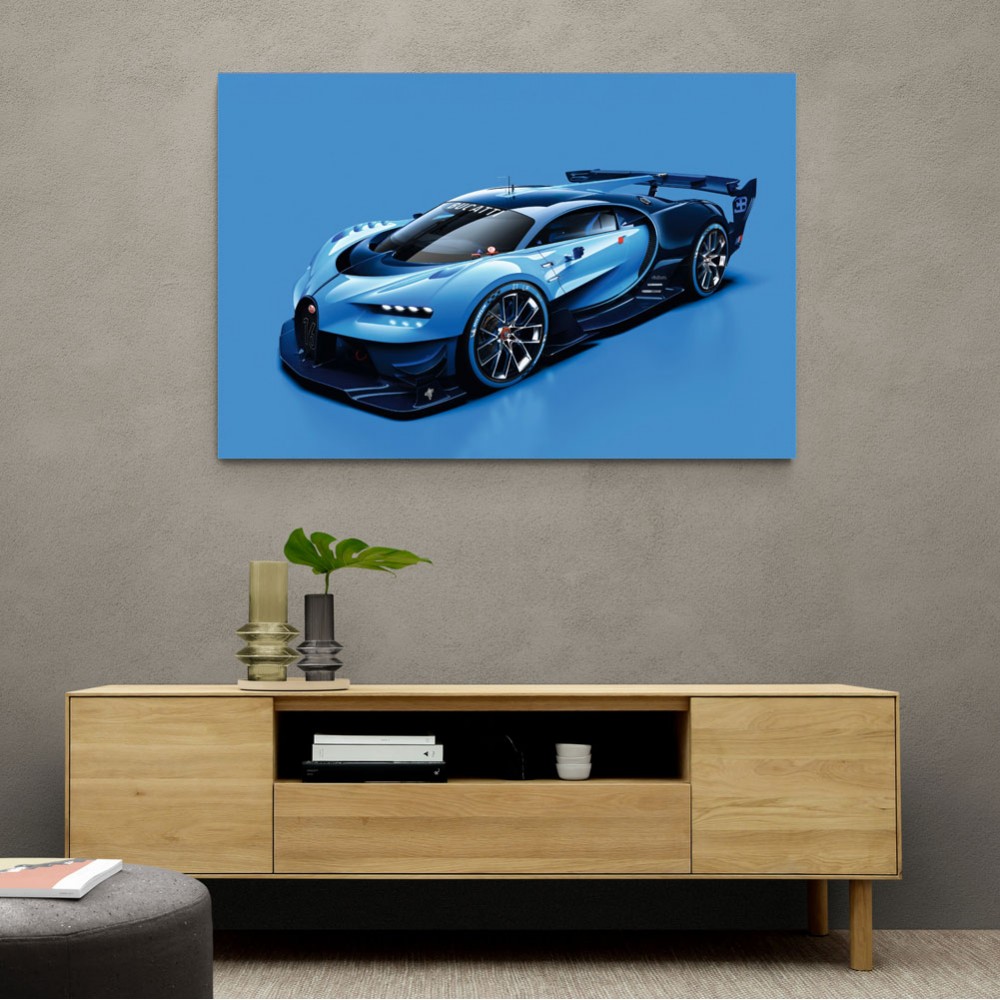 Bugatti Vision Gran Turismo Wall Art