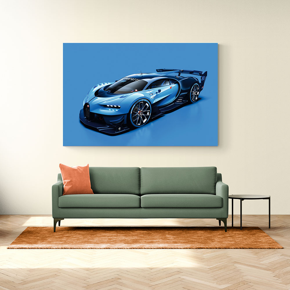 Bugatti Vision Gran Turismo Wall Art