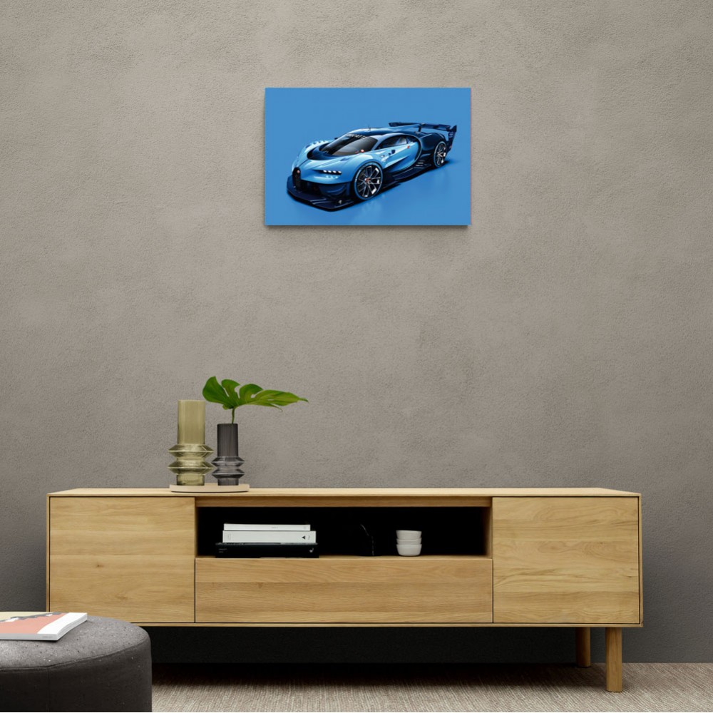 Bugatti Vision Gran Turismo Wall Art
