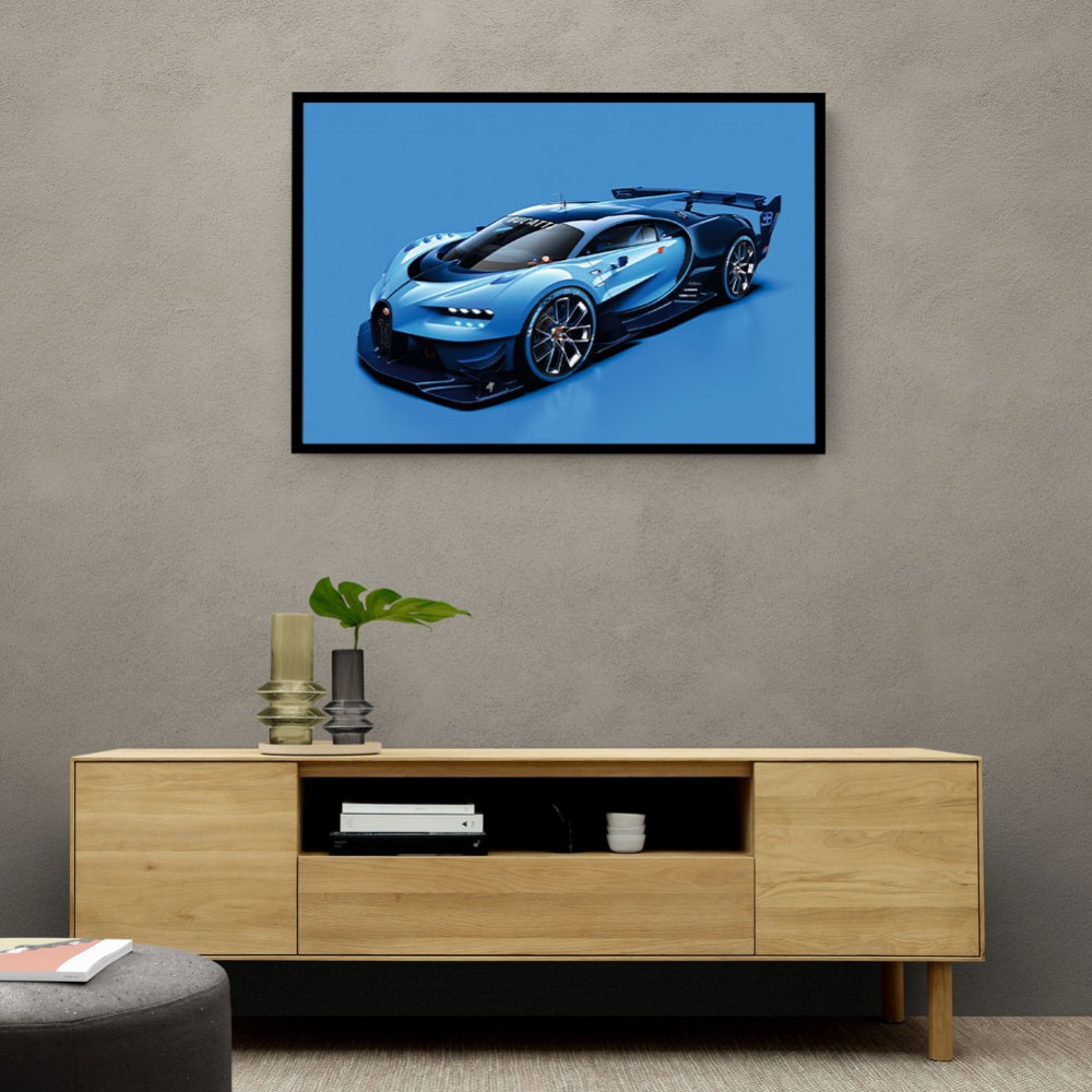 Bugatti Vision Gran Turismo Wall Art