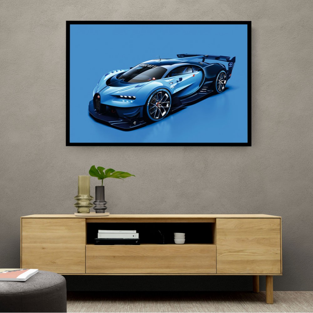 Bugatti Vision Gran Turismo Wall Art