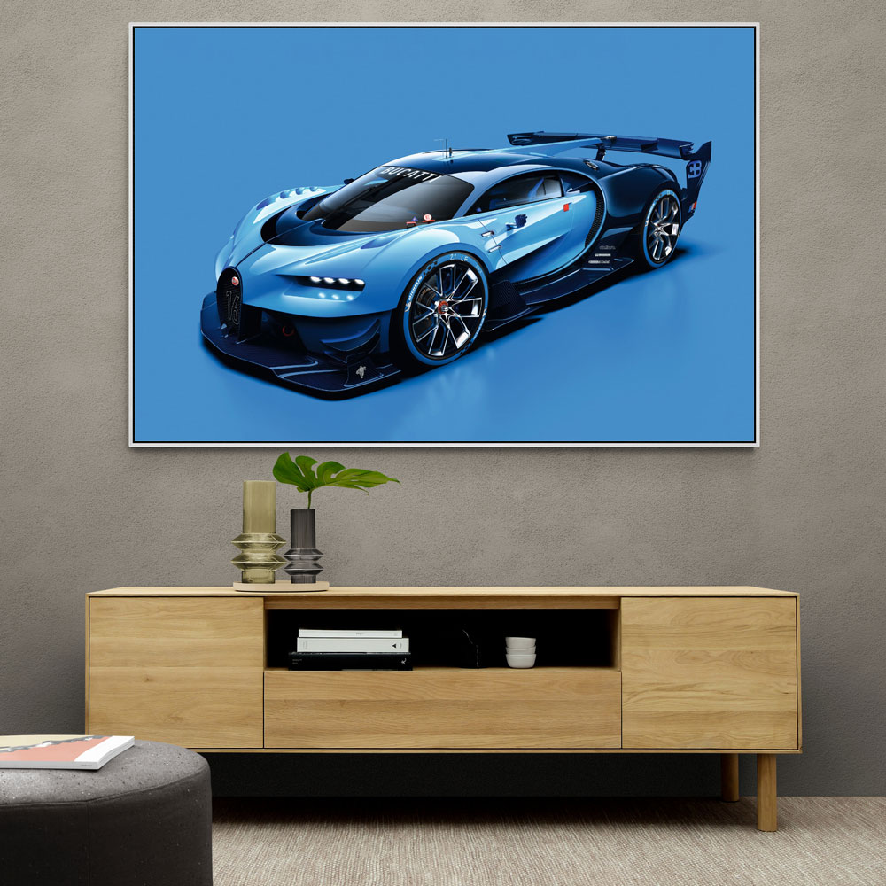 Bugatti Vision Gran Turismo Wall Art Bugatti Vision Gran Turismo Wall Art