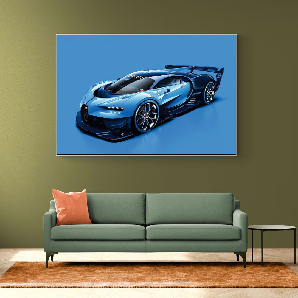 Bugatti Vision Gran Turismo Wall Art