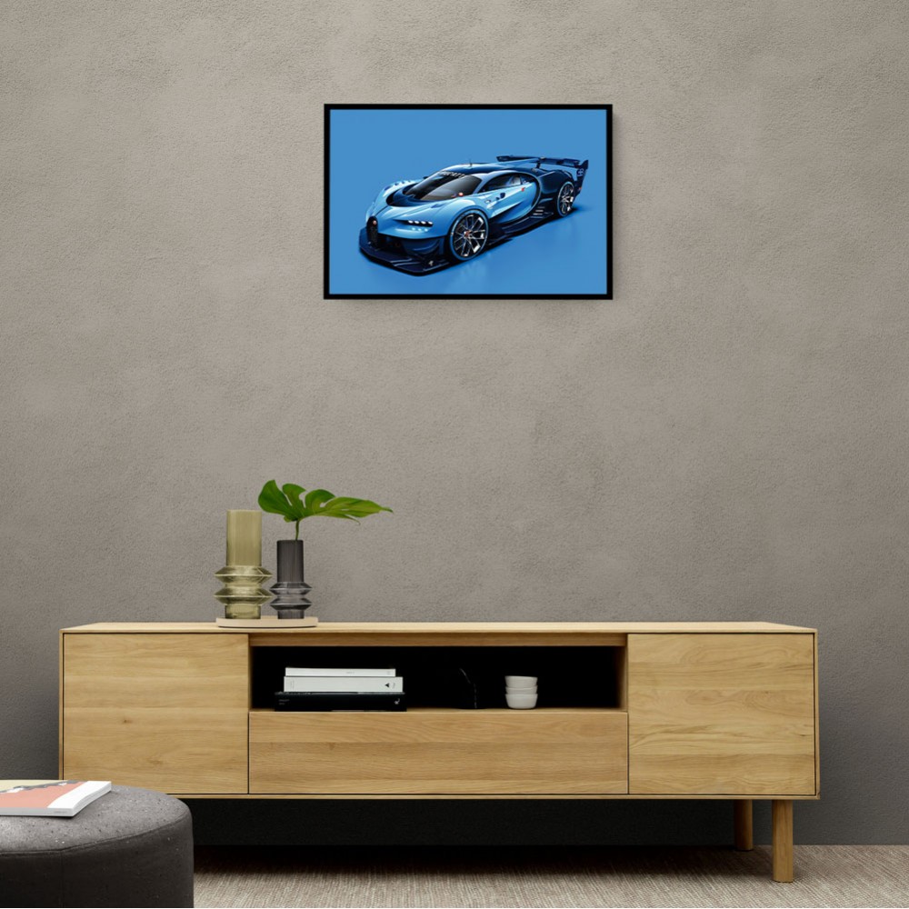 Bugatti Vision Gran Turismo Wall Art