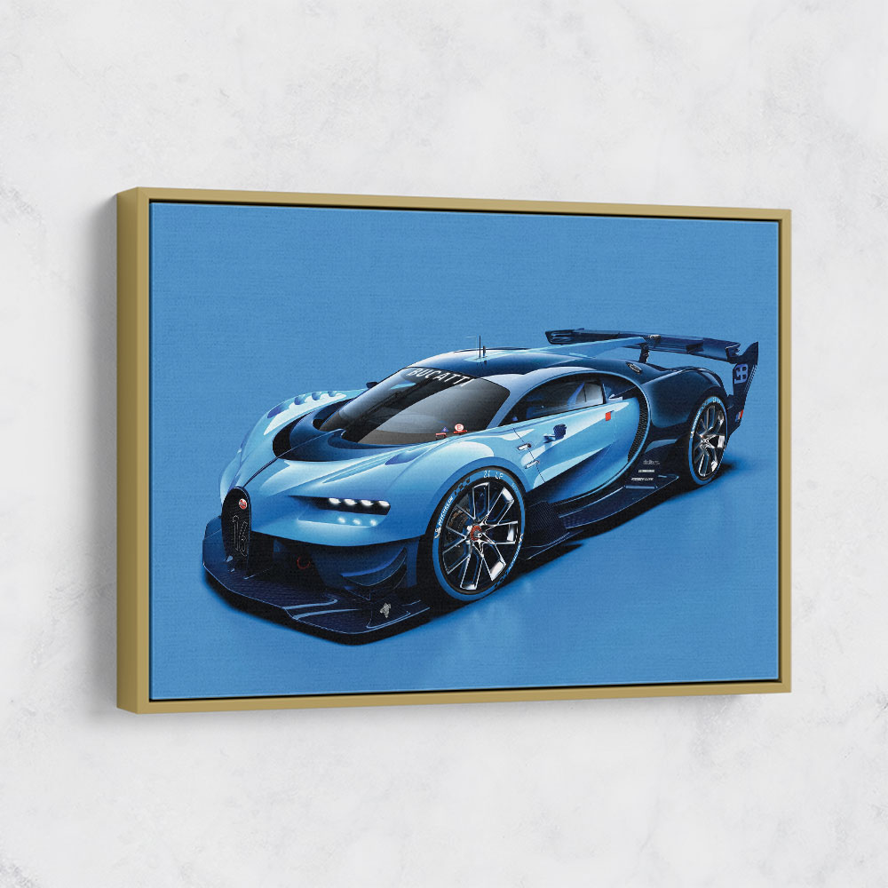 Bugatti Vision Gran Turismo Wall Art