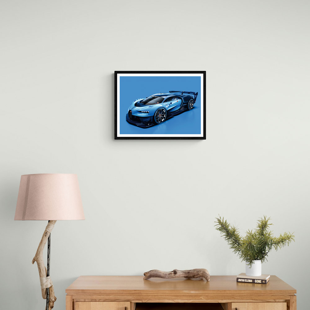 Bugatti Vision Gran Turismo Wall Art