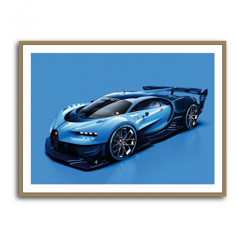 Bugatti Vision Gran Turismo Wall Art Bugatti Vision Gran Turismo Wall Art