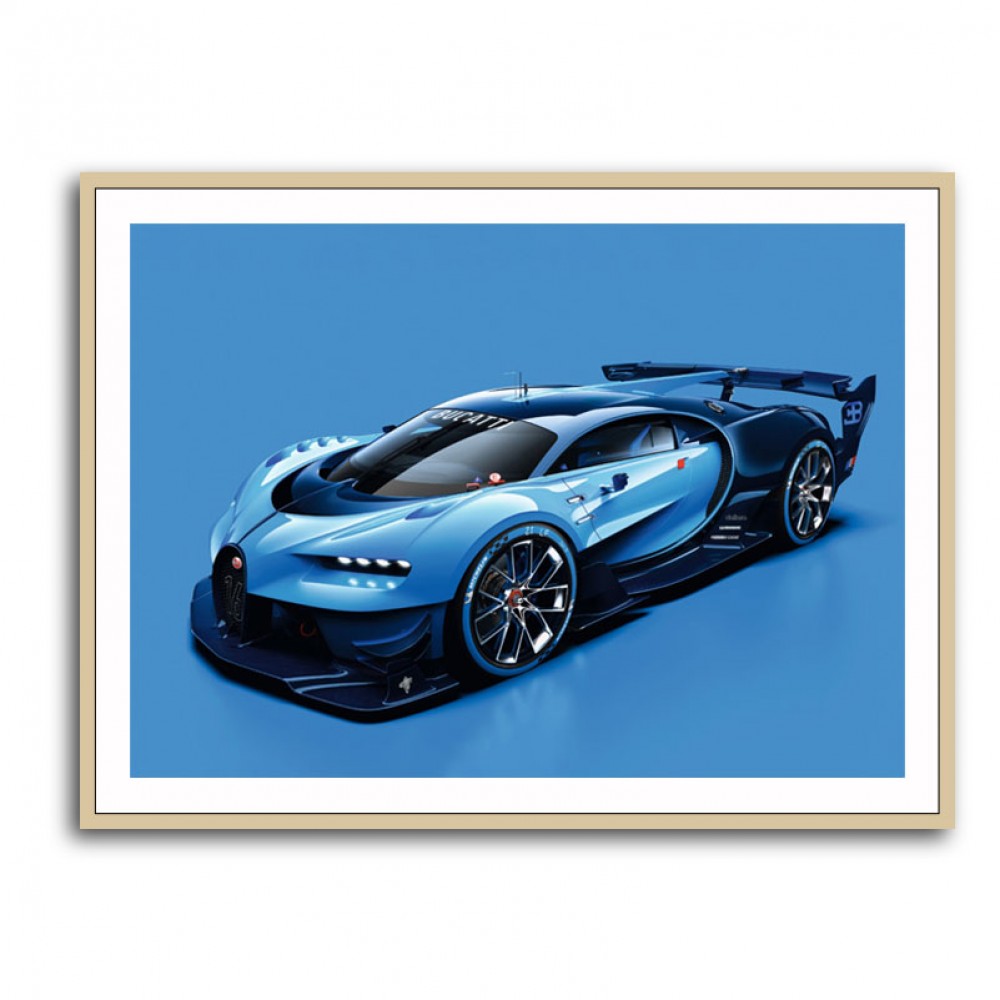 Bugatti Vision Gran Turismo Wall Art Bugatti Vision Gran Turismo Wall Art