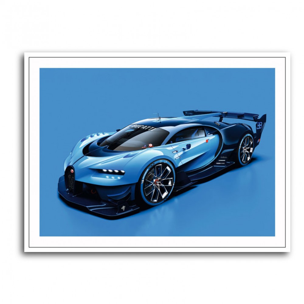 Bugatti Vision Gran Turismo Wall Art Bugatti Vision Gran Turismo Wall Art