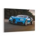 Bugatti Chiron Blue Wall Art