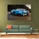 Bugatti Chiron Blue Wall Art Bugatti Chiron Blue Wall Art