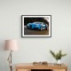 Bugatti Chiron Blue Wall Art