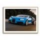 Bugatti Chiron Blue Wall Art Bugatti Chiron Blue Wall Art