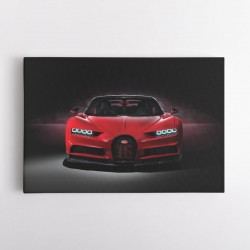Bugatti Chiron Red Wall Art