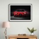 Bugatti Chiron Red Wall Art