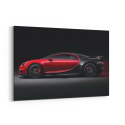 Bugatti Chiron Red 1 Wall Art