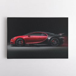 Bugatti Chiron Red 1 Wall Art