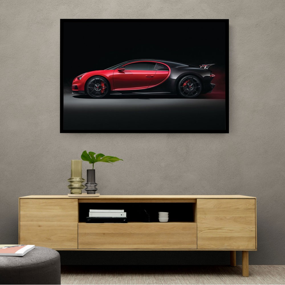 Bugatti Chiron Red 1 Wall Art