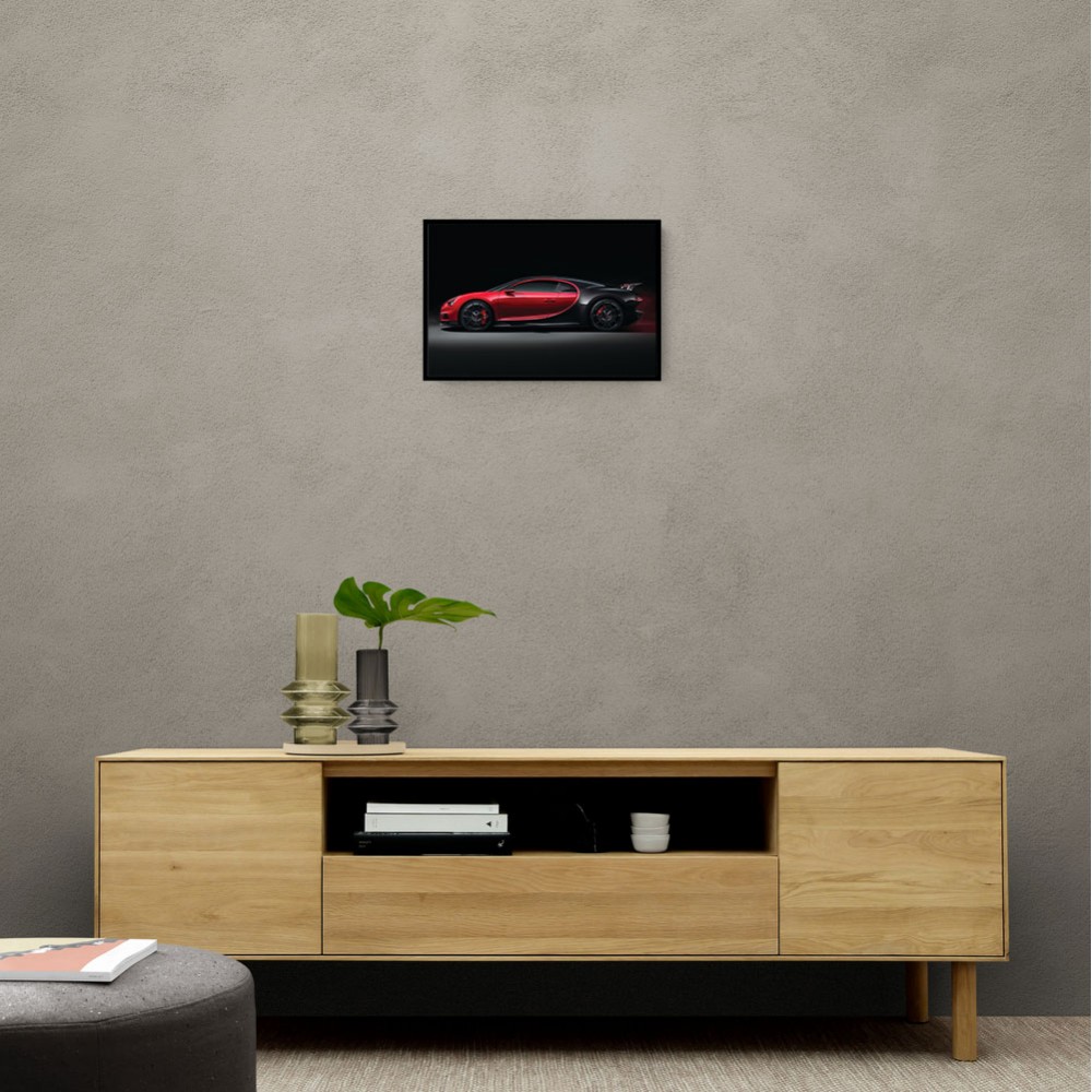 Bugatti Chiron Red 1 Wall Art