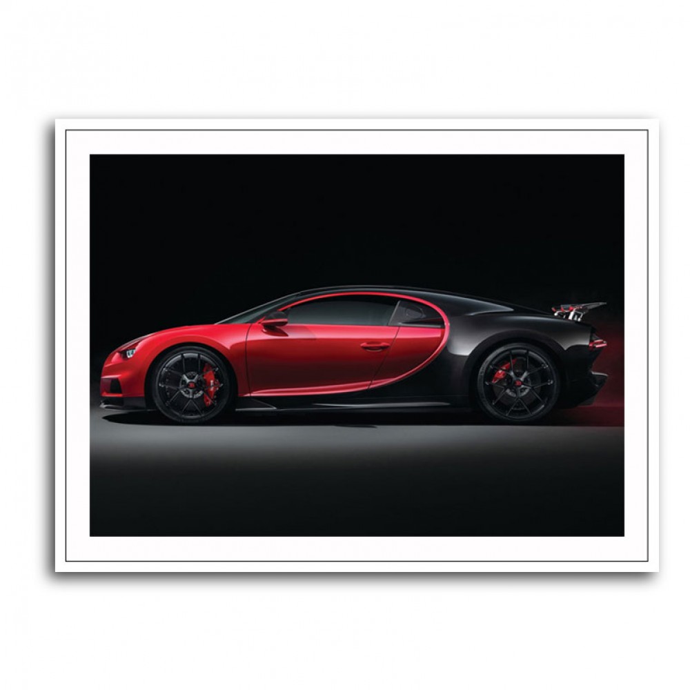 Bugatti Chiron Red 1 Wall Art