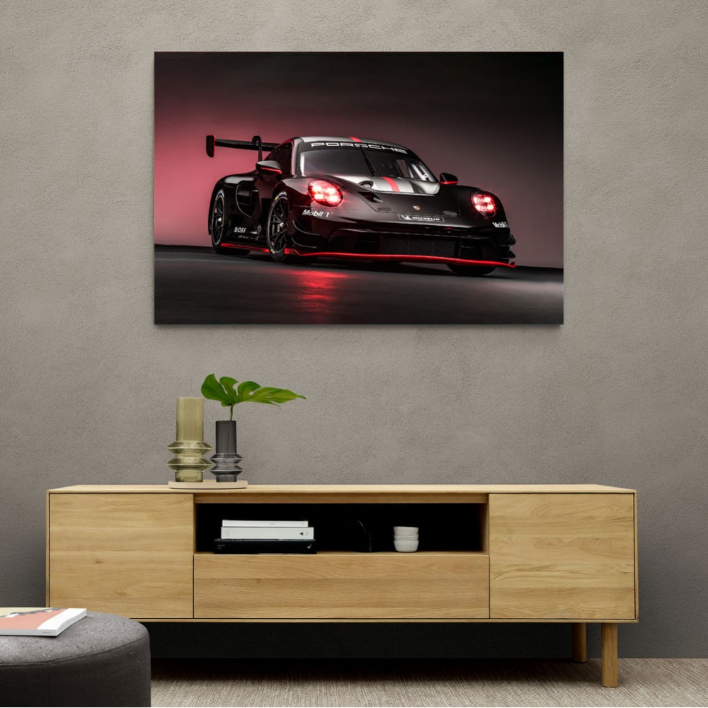 Porsche 911 GT3 R Wall Art