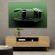 Porsche 911 Carrera Green Wall Art