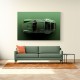 Porsche 911 Carrera Green Wall Art