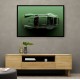 Porsche 911 Carrera Green Wall Art