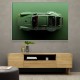 Porsche 911 Carrera Green Wall Art