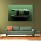 Porsche 911 Carrera Green Wall Art