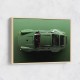 Porsche 911 Carrera Green Wall Art