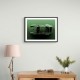 Porsche 911 Carrera Green Wall Art