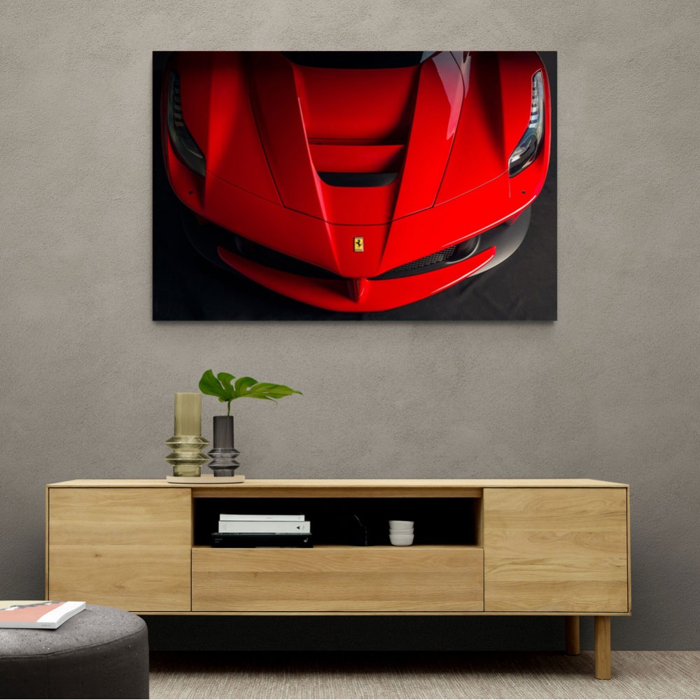 La Ferrari Bonnet Wall Art