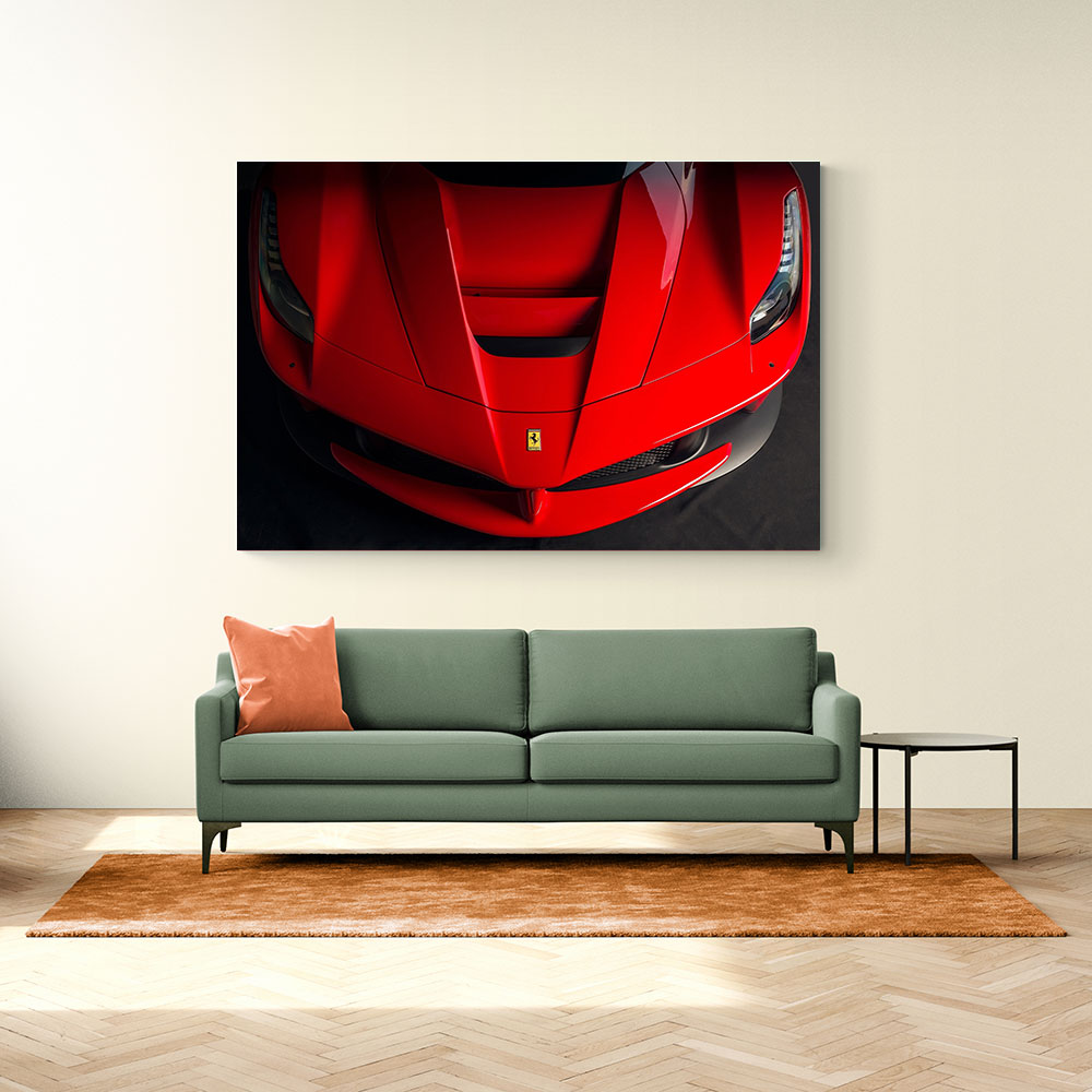 La Ferrari Bonnet Wall Art