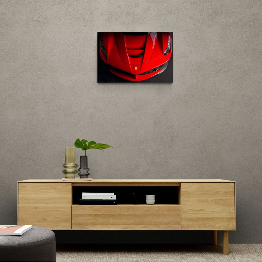 La Ferrari Bonnet Wall Art