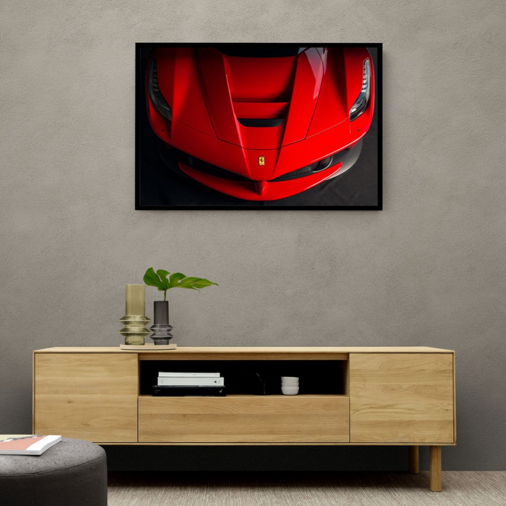 La Ferrari Bonnet Wall Art