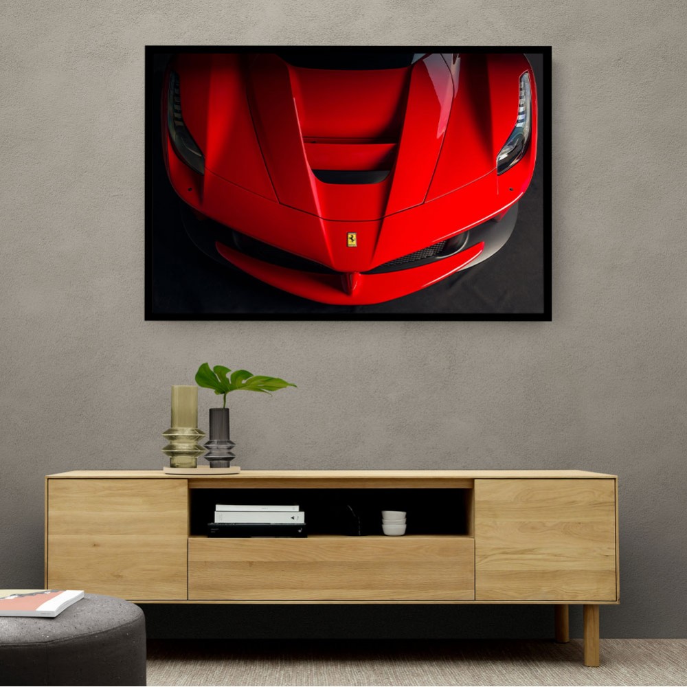 La Ferrari Bonnet Wall Art