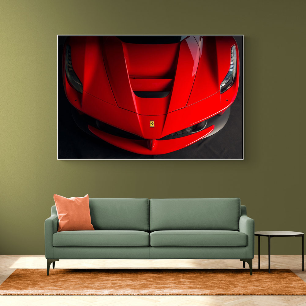 La Ferrari Bonnet Wall Art