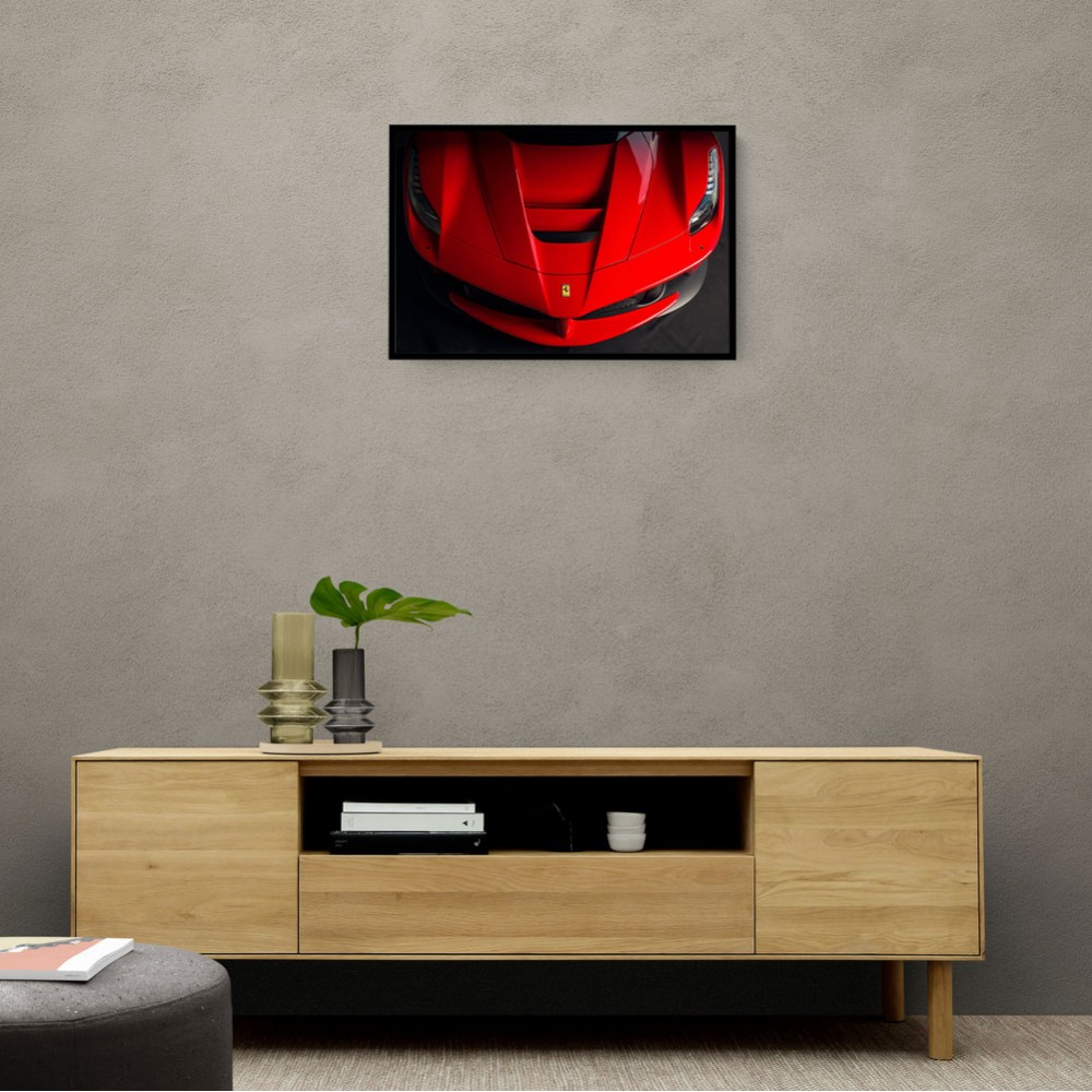 La Ferrari Bonnet Wall Art