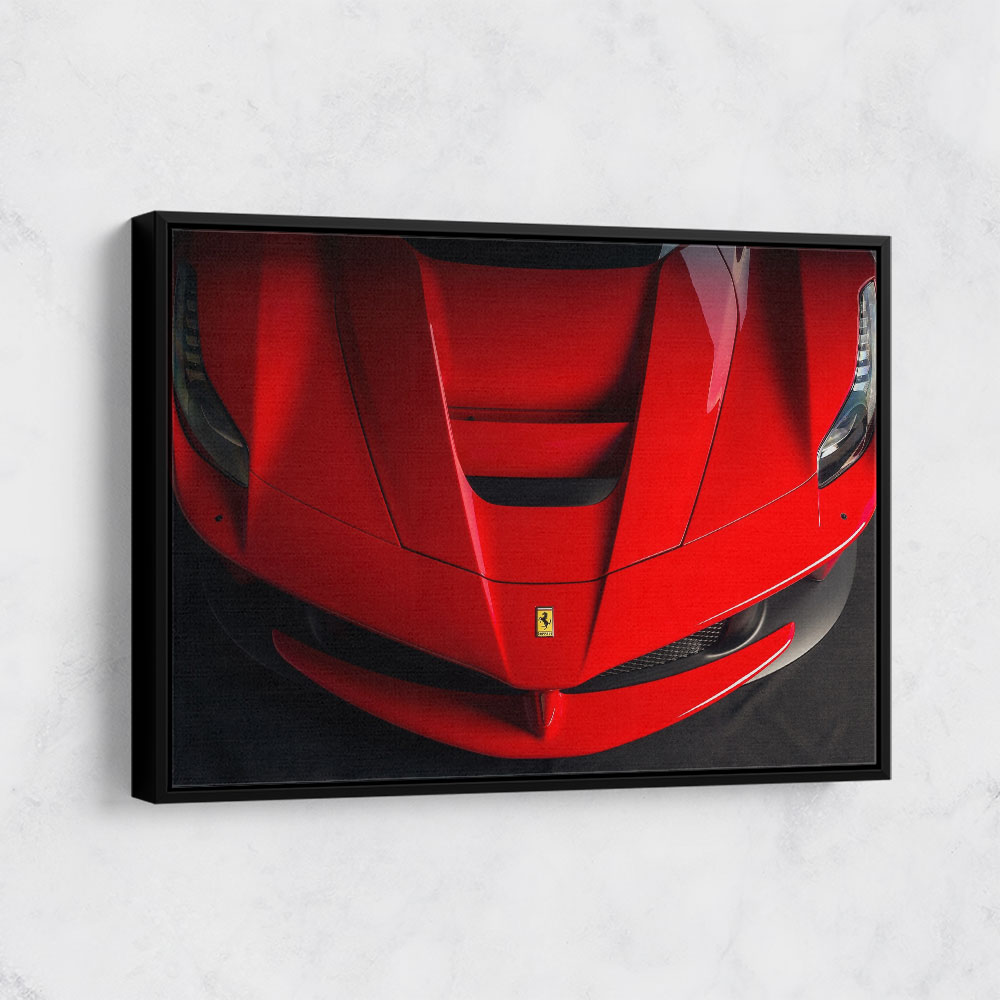 La Ferrari Bonnet Wall Art