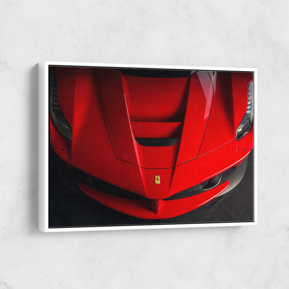 La Ferrari Bonnet Wall Art