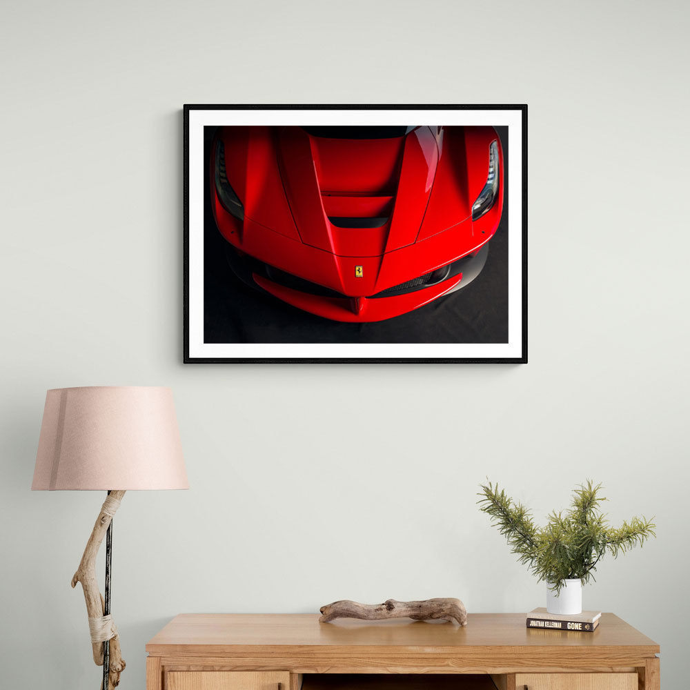 La Ferrari Bonnet Wall Art