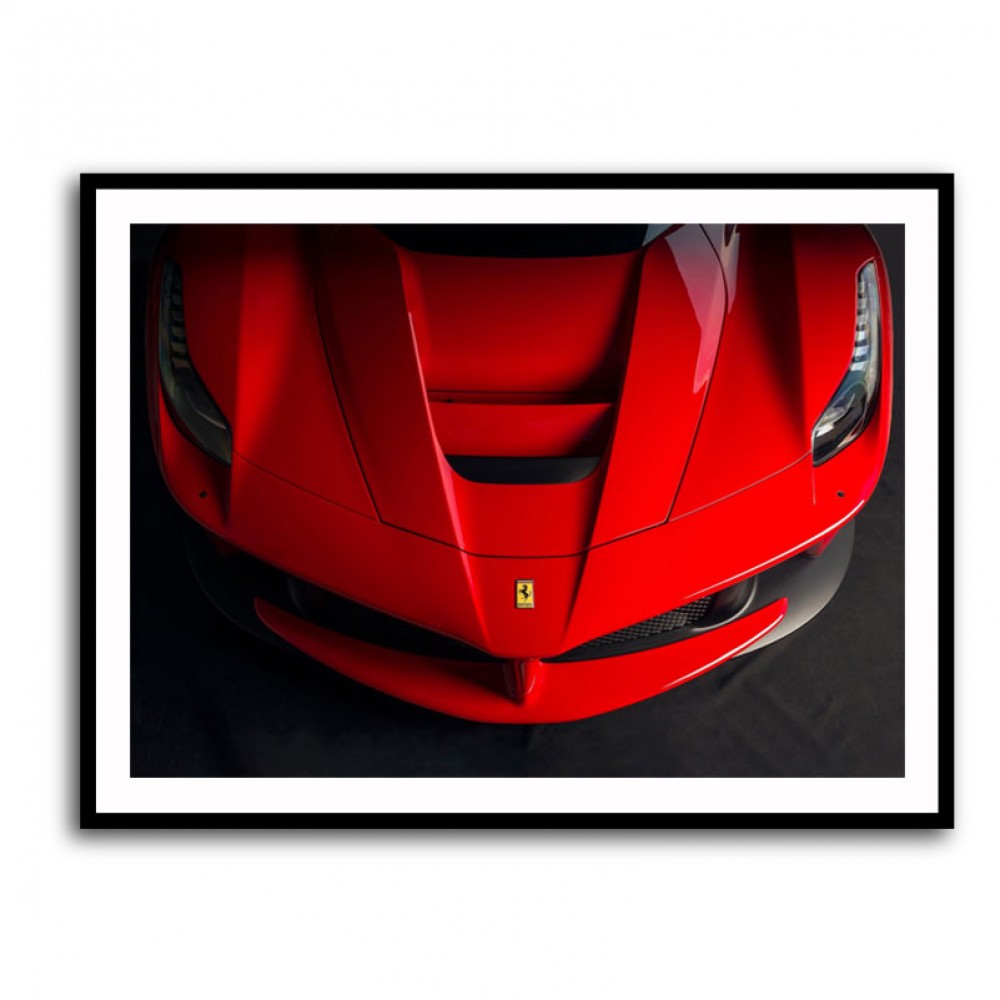 La Ferrari Bonnet Wall Art