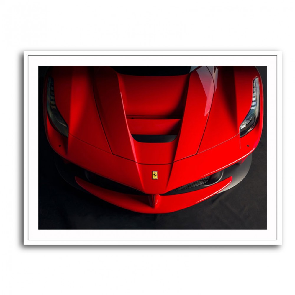 La Ferrari Bonnet Wall Art