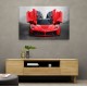 La Ferrari Red Wall Art