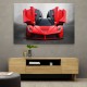 La Ferrari Red Wall Art